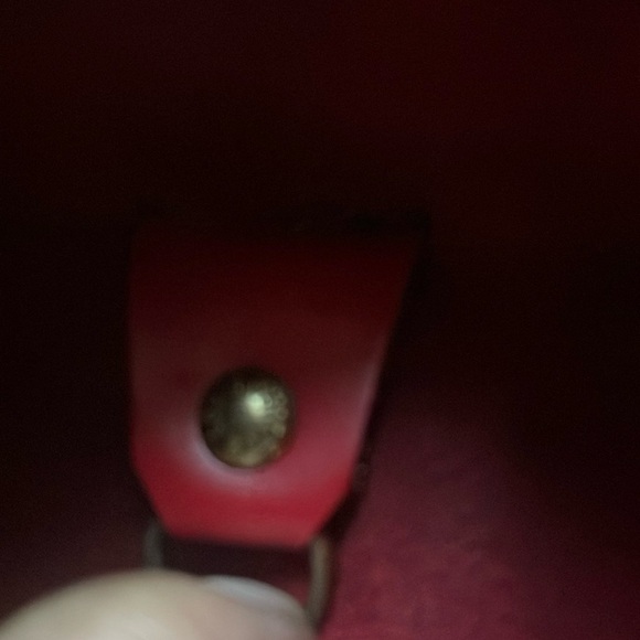 LOUIS VUITTON Epi Soufflot Castillan Red - Picture 9 of 9